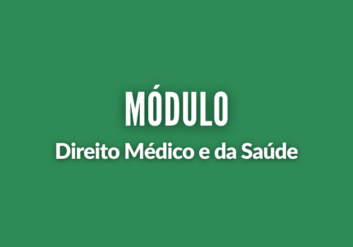 23-E1 - Direito Médico e da Saúde